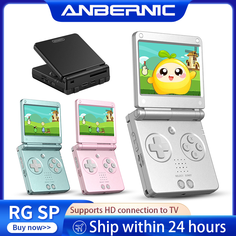 Retro Gaming Portable - Anbernic RGSP Flip Retro Handheld Game
