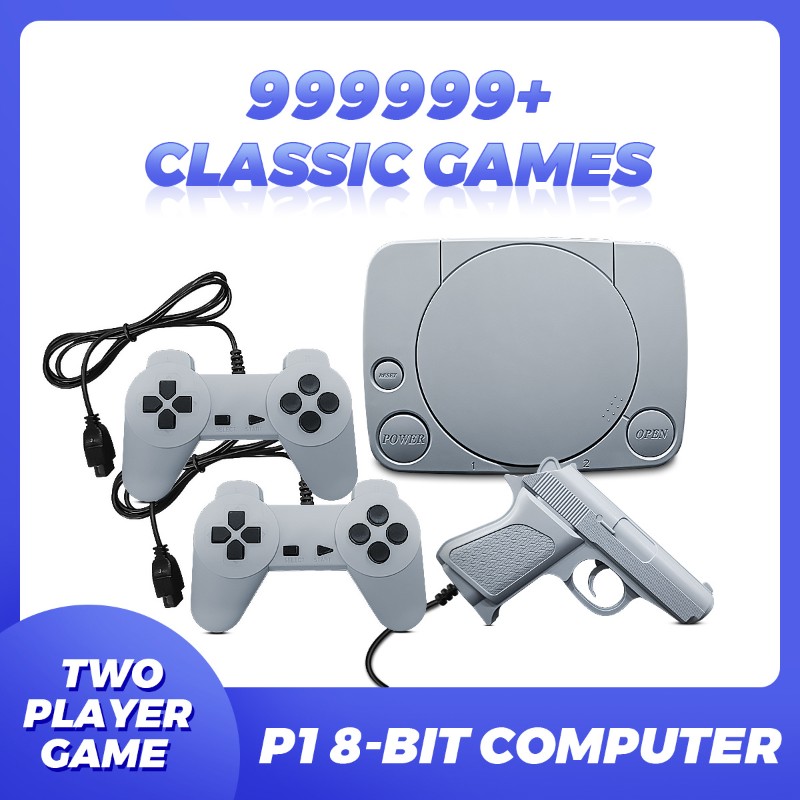 Retro Gaming Kit - FC Plug-in console design, 8-bit game