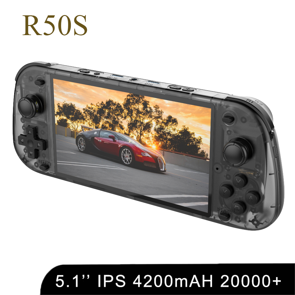 Retro Gaming Portable - 5.1inch New R50S Retro Handheld Video