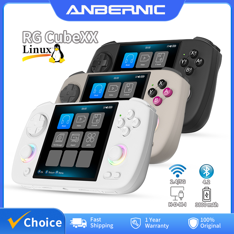 Retro Gaming Anbernic - ANBERNIC RG Cubexx Retro Handheld Game