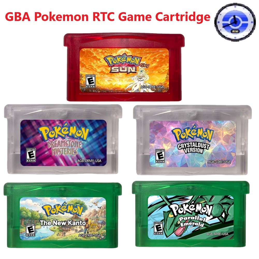 GBA RTC Pokemon Dreamstone Mys - Rom Cartridge Flash review and price