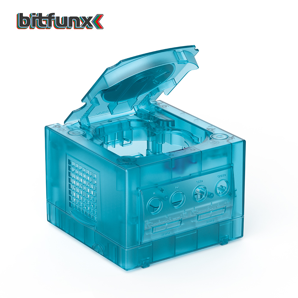BitFunx NGC Transparent Box Re - Retro Gaming Nintendo review and price