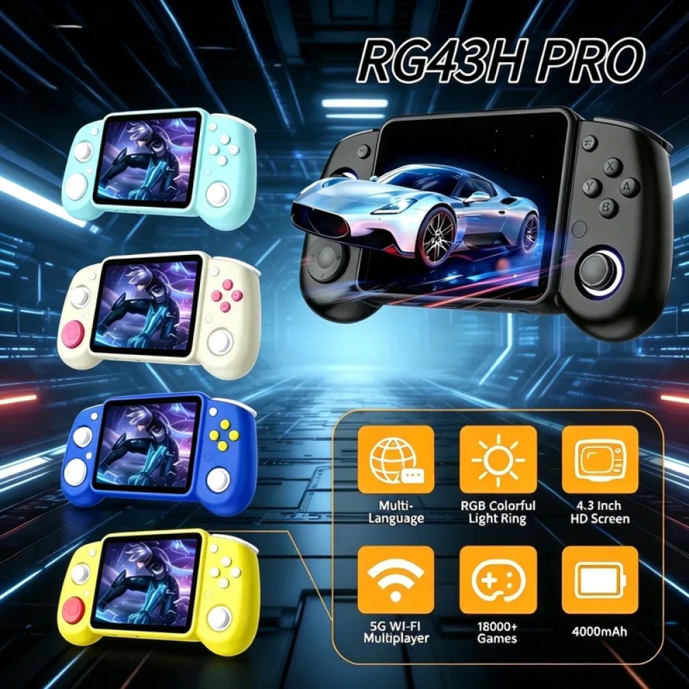 RG43H Pro Portable Retro Handh - Retro Gaming Nostalgia review and price