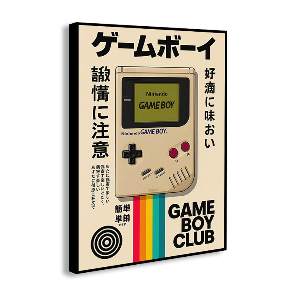 Vintage Gaming Console Canvas  - Retro Gaming Gadgets review and price
