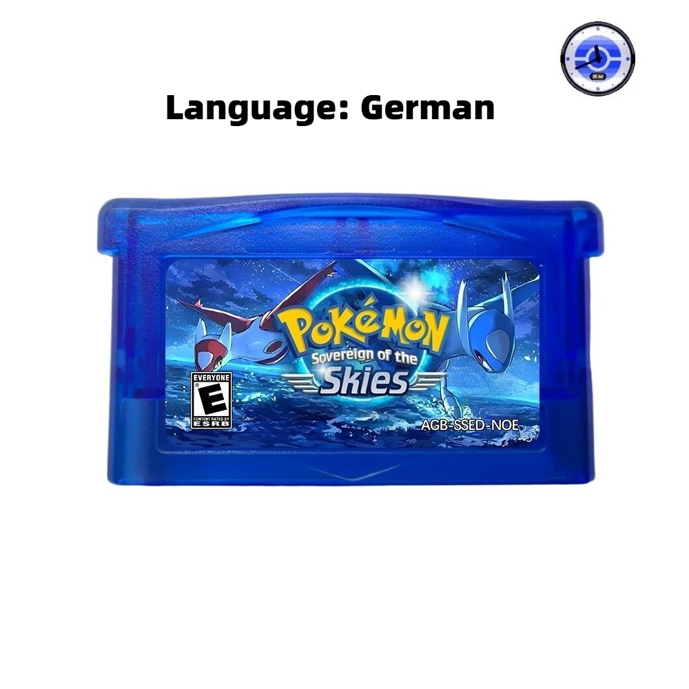 Pokemon Sovereign of the Skies - Rom Cartridge Flash review and price