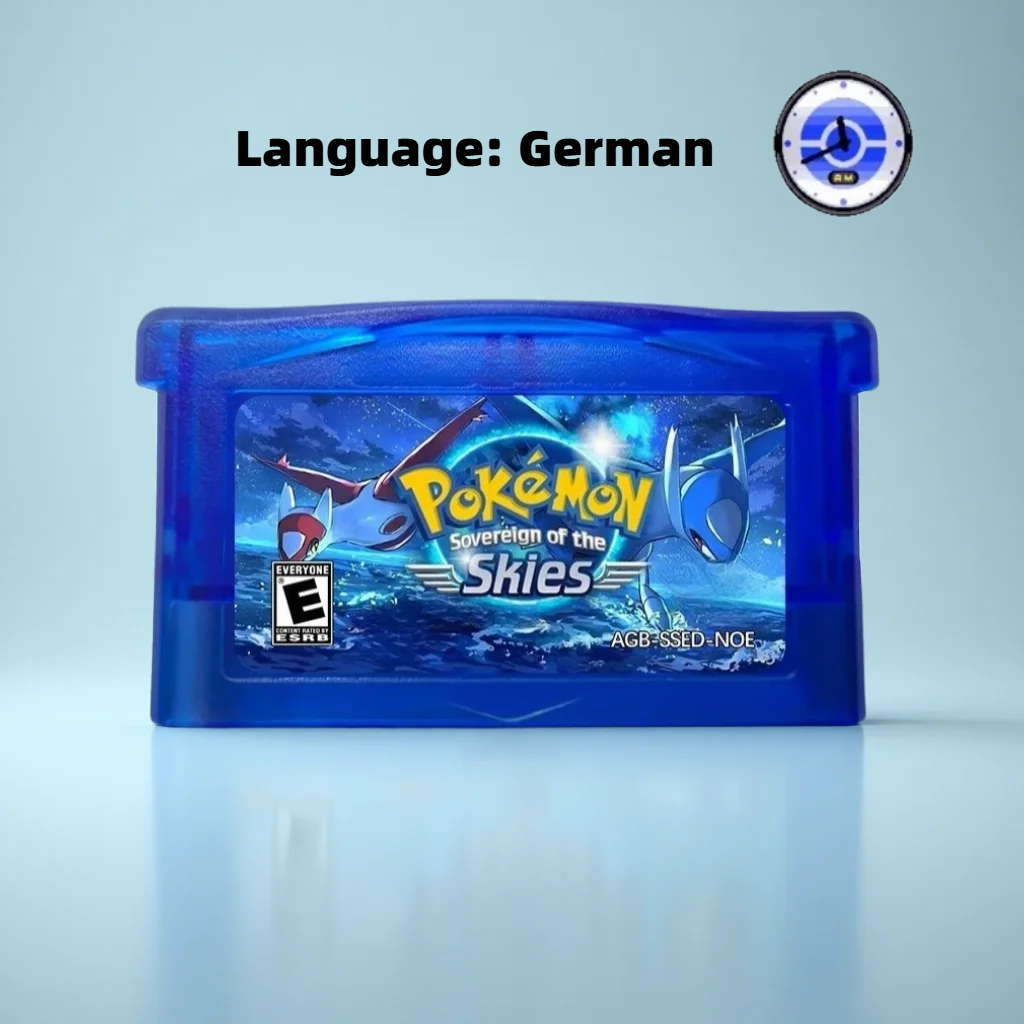 Pokemon Sovereign of the Skies - Rom Cartridge Flash review and price