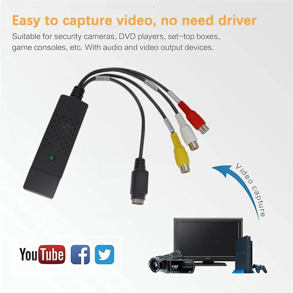 USB2.0 Audio Video Capture Car - Composite Rca Cable review and price