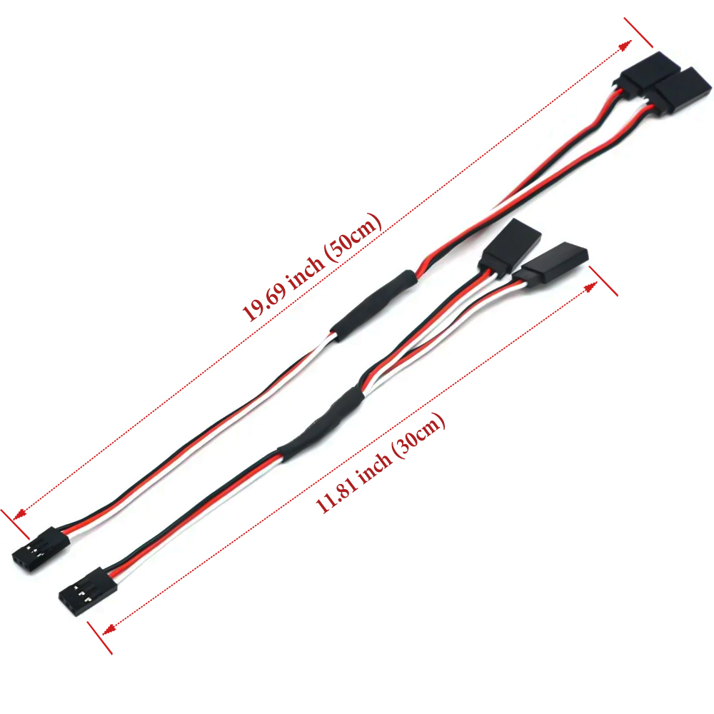 5/8/10pcs RC Servo Y Extension - Composite Rca Cable review and price