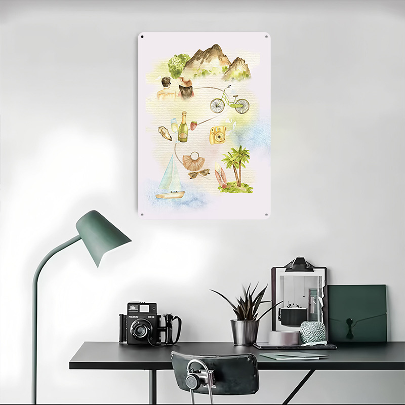 Travel the World Printed Poste - World Of Retro Gaming review and price
