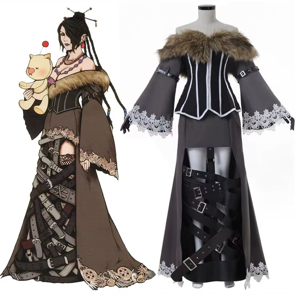 Game FFX LuLu Cosplay Black Ma - Retro Gaming Kit review and price