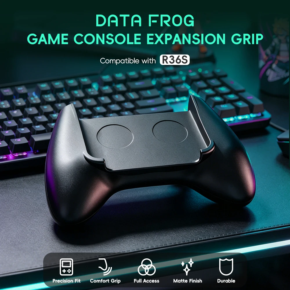 Data Frog R36S Game Grip Ergon - Retro Gaming Kit review and price