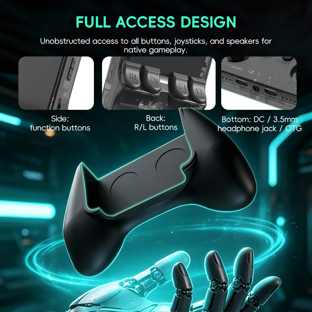 Data Frog R36S Game Grip Ergon - Retro Gaming Kit review and price