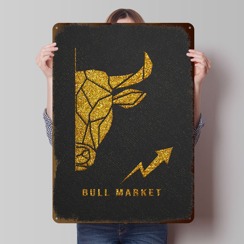 Golden Bull Market Printed Pos - Retro Gaming Market review and price