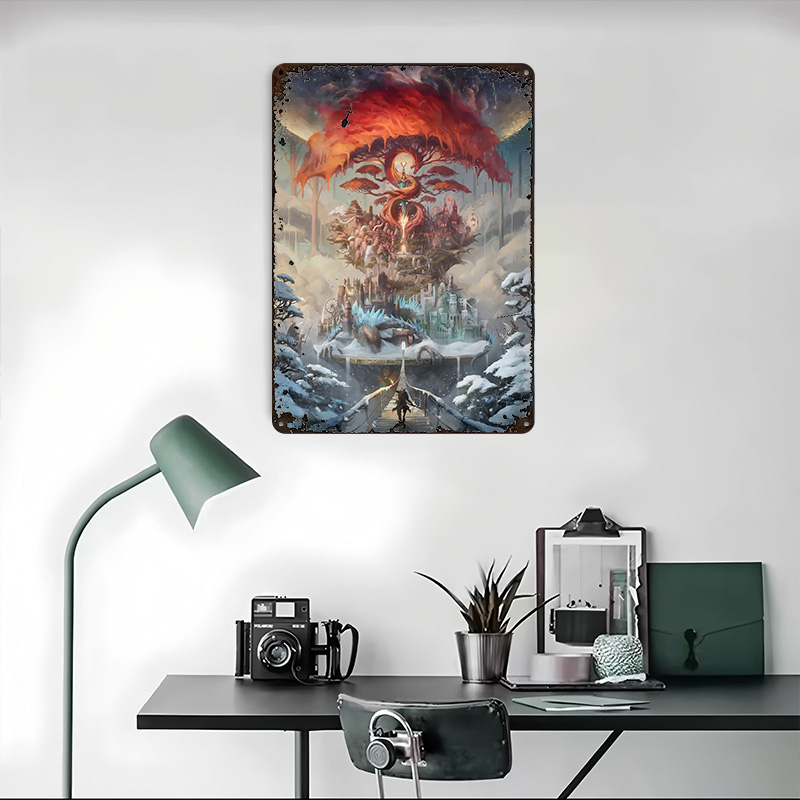 The Painted World Printed Post - World Of Retro Gaming review and price