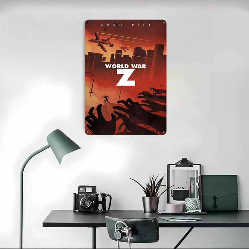 World War Z Alternative Poster - World Of Retro Gaming review and price