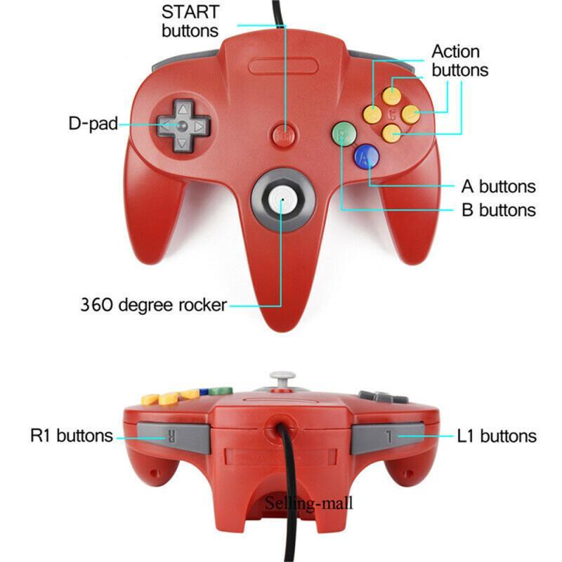 N64 Controller Classic USB Wir - Retro Gaming Nintendo review and price