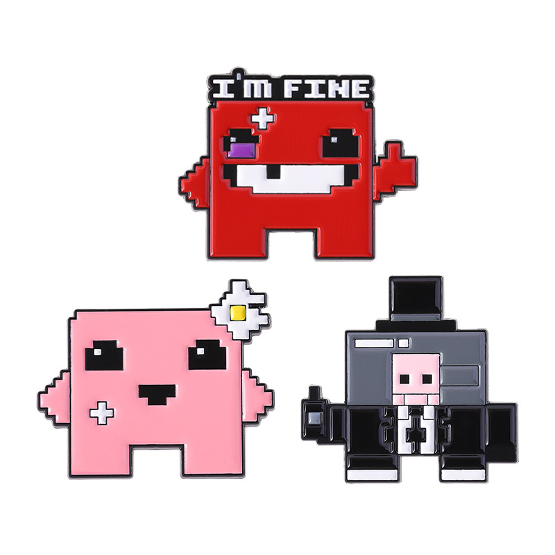 3pcs Pixel Art Enamel Pin Set  - Retro Gaming Kit review and price