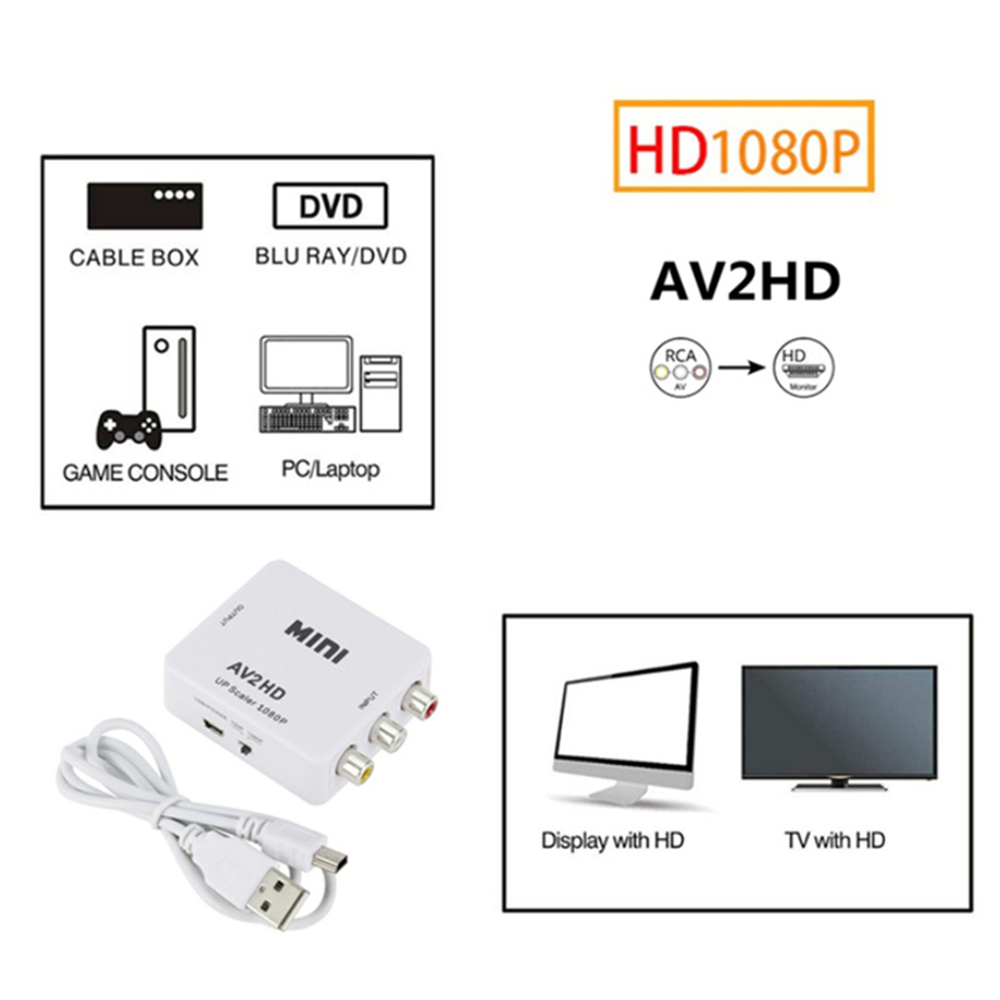 HDMI-compatible to AV RCA Adap - Composite Rca Cable review and price