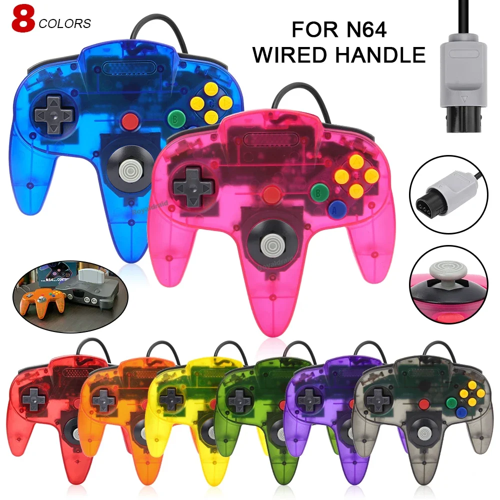 NEW Wired Gamepad for N64 Cons - Retro Gaming Kit review and price